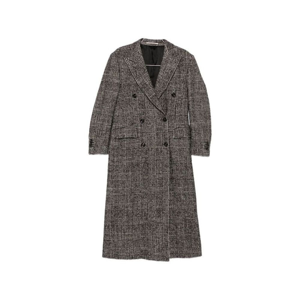 Tagliatore Women Wool Long Double-Breasted Coat